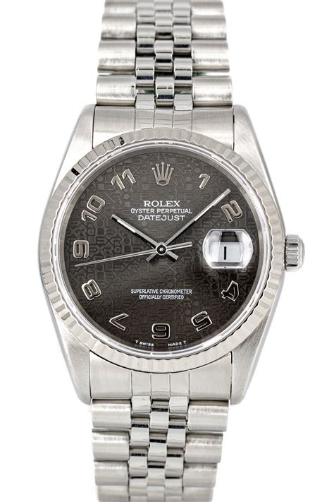 rolex 16234 brown arabic computer|rolex datejust 16234.